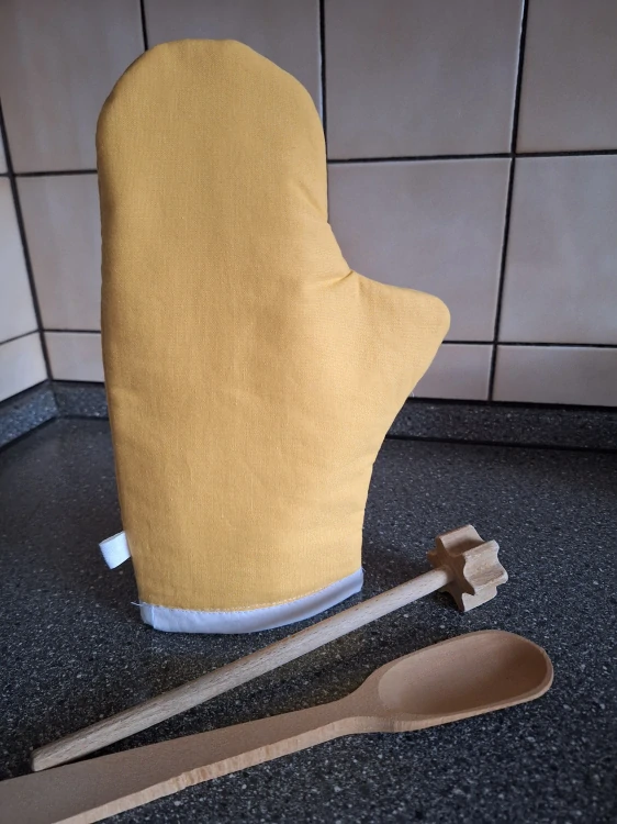 Kuchyňská chňapka žlutá